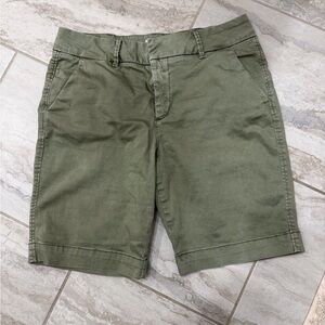 Bohme Olive Green Women's Bermuda Shorts